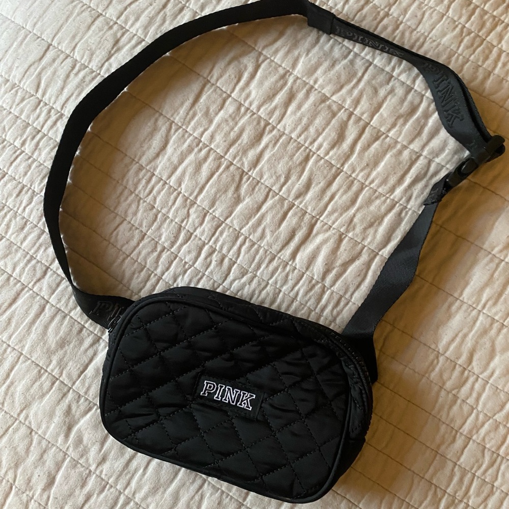 Victoria's Secret Black Fanny Pack Bag